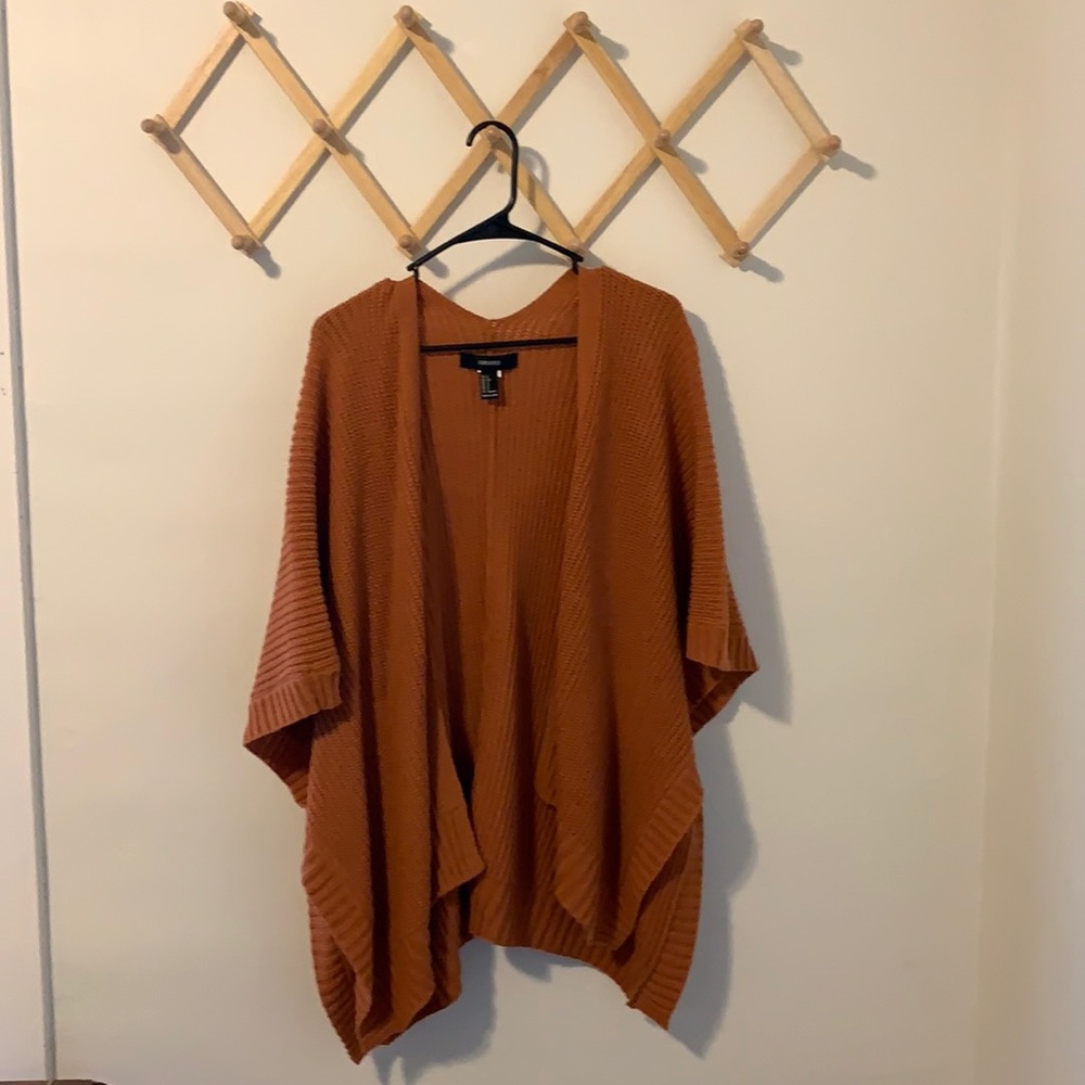 Fall Open Chunky Knit Cardigan